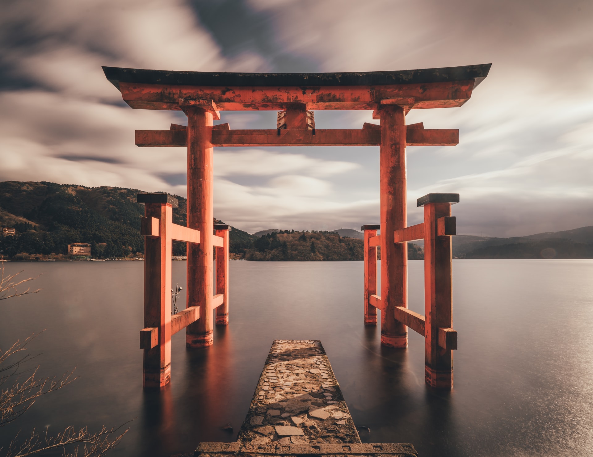 Torjii Gate in Japan by Tianshu Liu